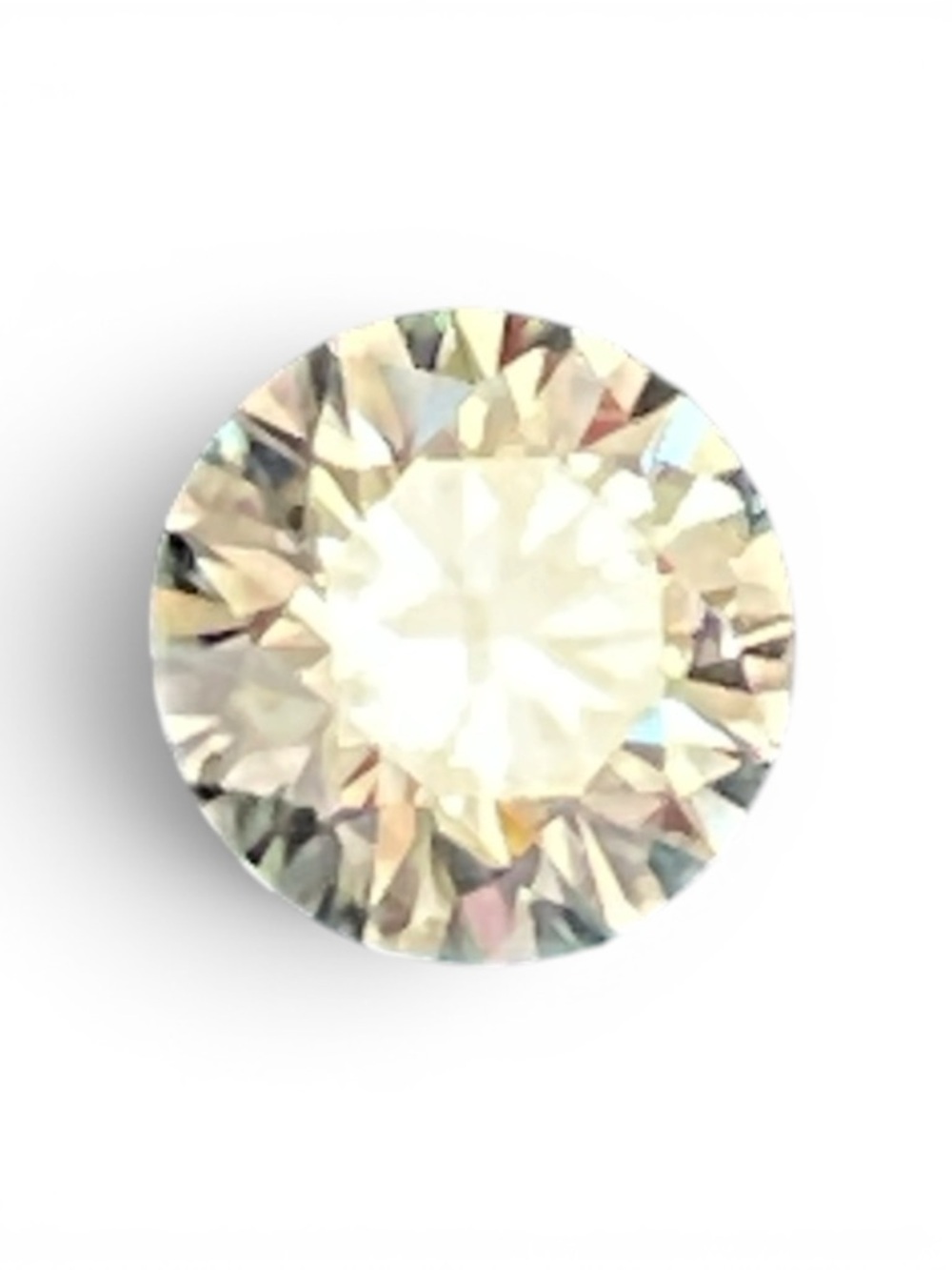 1.0 CT Round Brilliant Cut Moissanite Loose Gemstone - VVS1 D Color - Picture 3 of 6